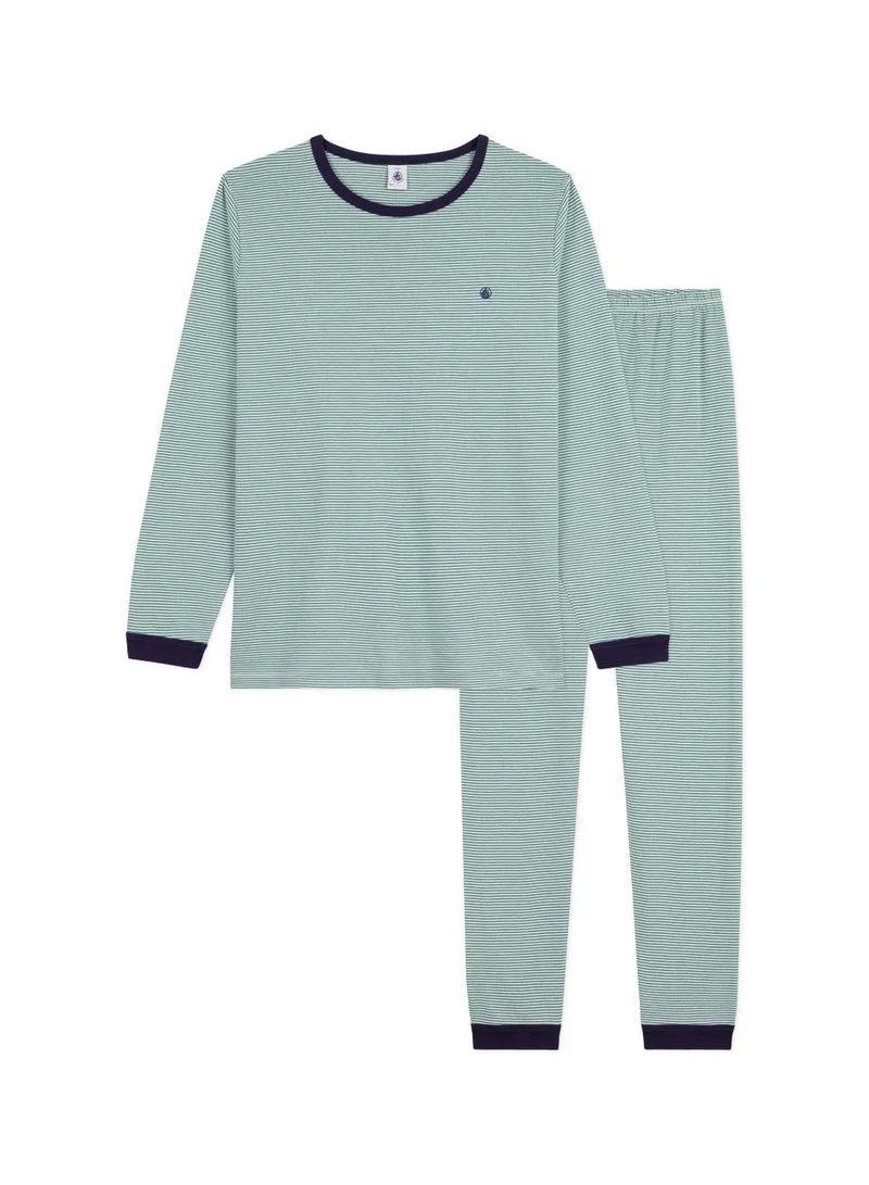 بيتي باتو Children's stripy cotton pyjamas